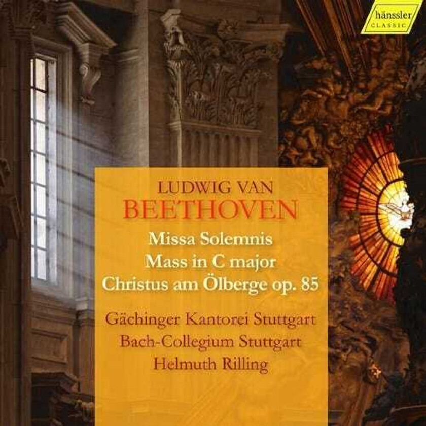BachCollegium Stuttgart, Helmuth Rilling, Gächinger Kantorei Beethoven: Missa Solemnis; Mass In C Major, Christus Am Olberge, Op. 85 CD