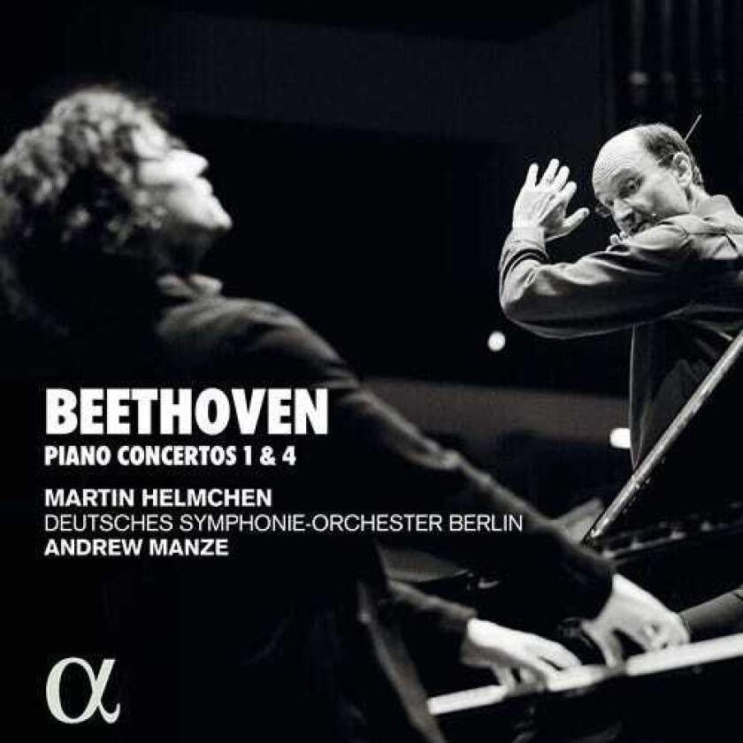 Martin Helmchen, Deutsches SymphonieOrchester Berlin, Andrew Manze Beethoven: Piano Concertos 1 & 4 CD