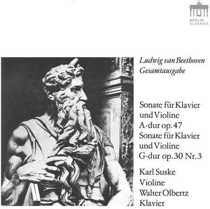 Karl Suske, Walter Olbertz  Beethoven: Sonate Fur Klavier Und Violine, Op. 47 & 30  CD