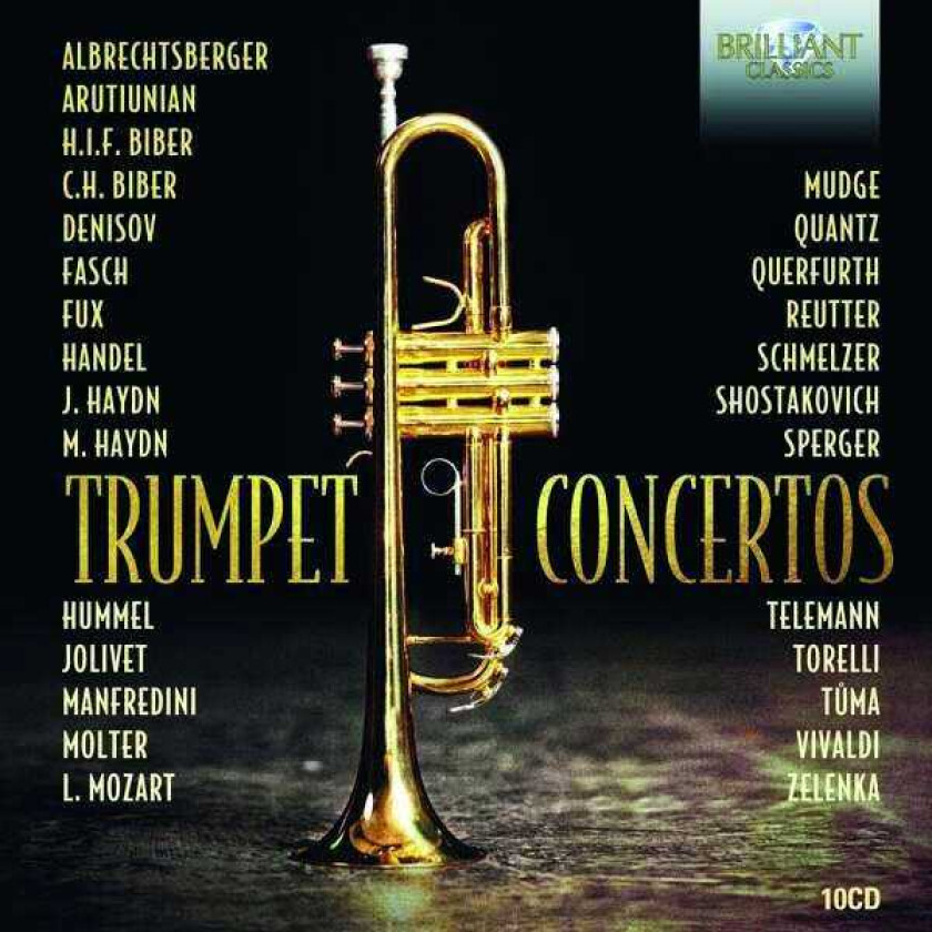 Diverse Klassisk  Trumpet Concertos  Volume 1  CD