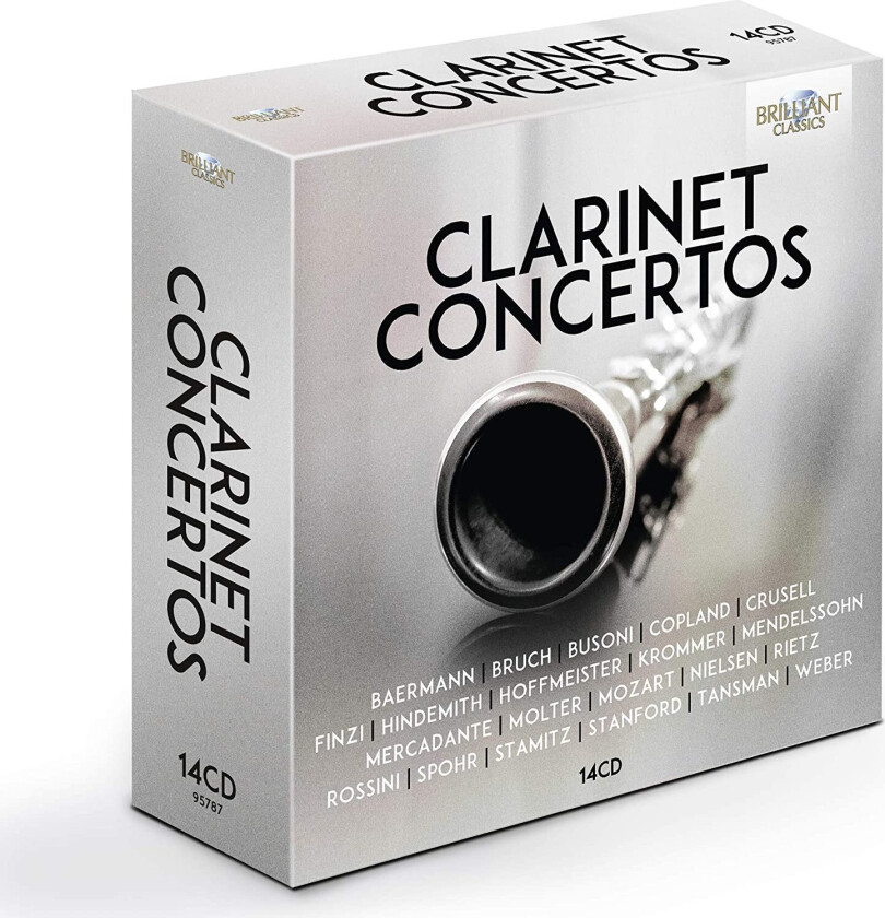 Diverse Klassisk  Clarinet Concertos  CD