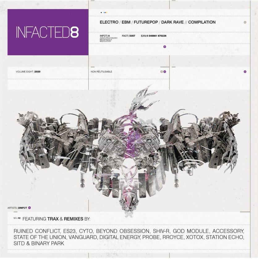 Diverse Artister  Infacted Compilation Vol. 8  CD