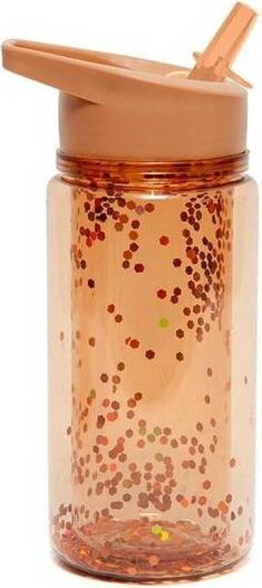 Drikkeflaske Glitter, Bronze