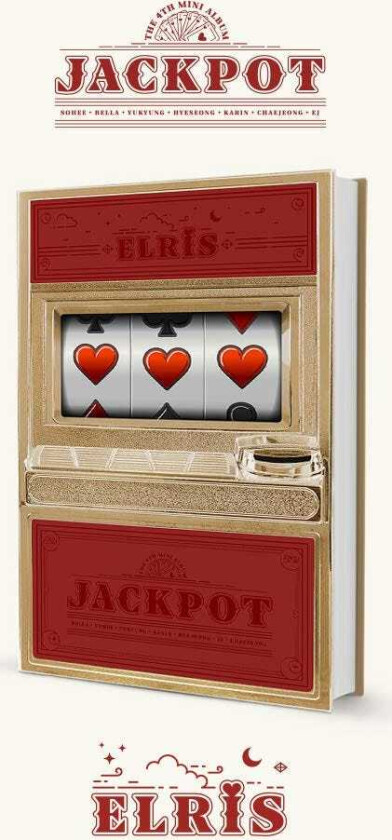 Elris Jackpot (Red Version) (Incl. 92pg Photobook, Trump Card Set, Specialphotocard + Sticker) CD