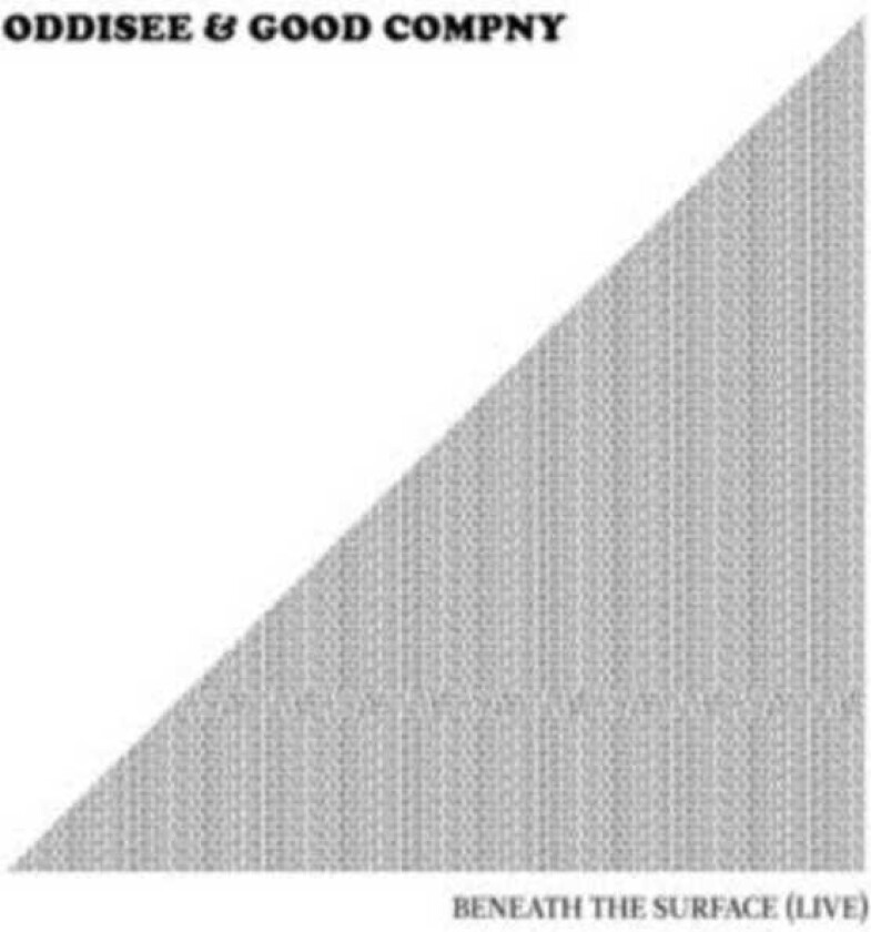 Oddisee & Good Compny, Oddisee, Good Compny Beneath The Surface (Live) CD