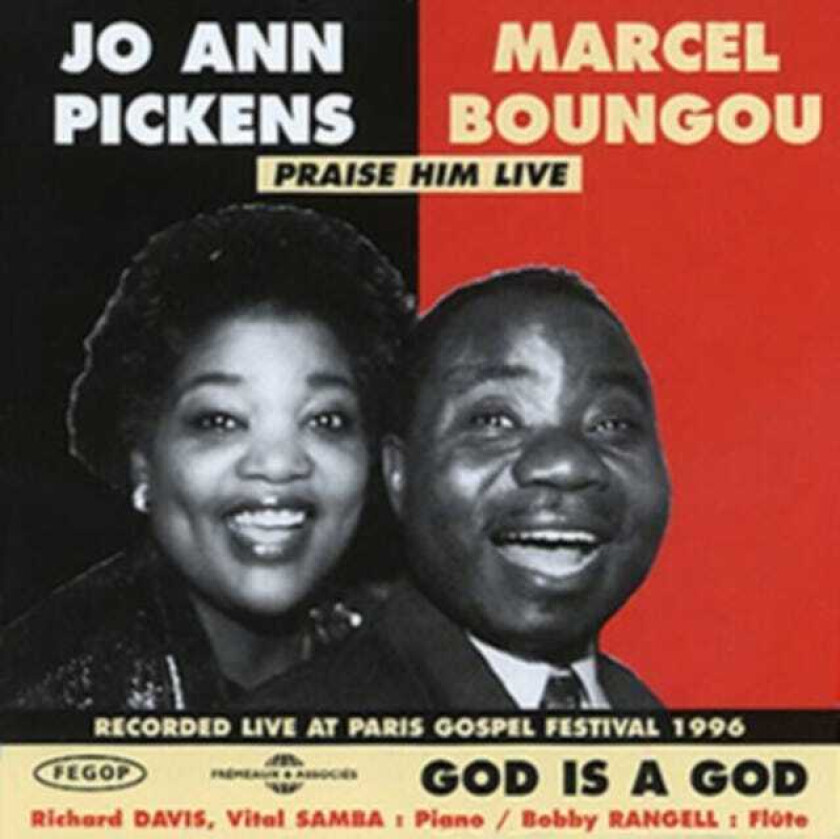 Jo Ann Pickens, Marcel Boungou  God Is A God  CD