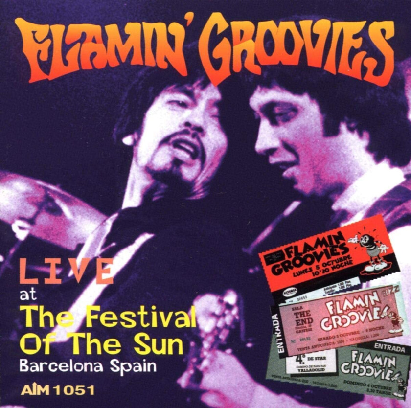 Flamin' Groovies Live At Thefestival Of The Sun CD
