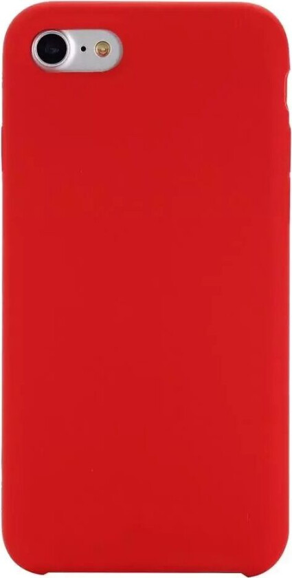 iPhone 7 / 8 / SE (2020 / 2022) Soft Silicone Case - Rød Vol. 2