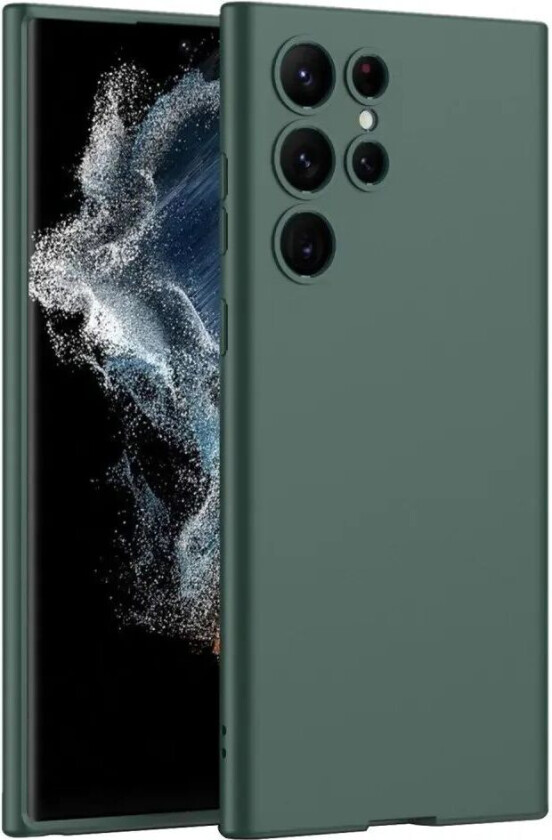 Samsung Galaxy S24 Ultra Fleksibelt Plast Deksel - Grønn