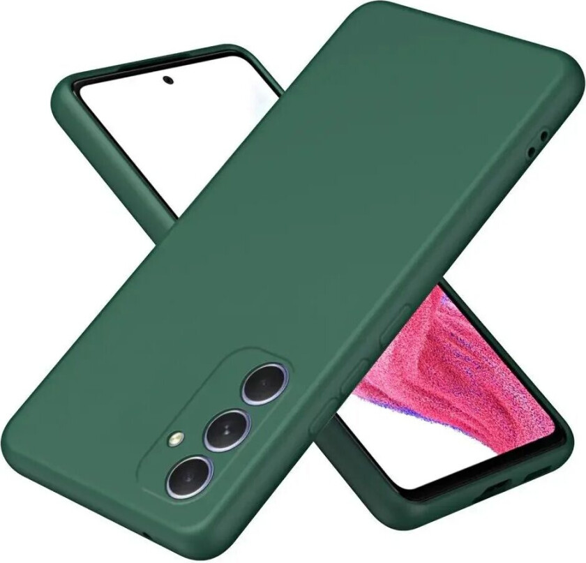 Samsung Galaxy A55 (5G) Mat Fleksibel Deksel - Grøn