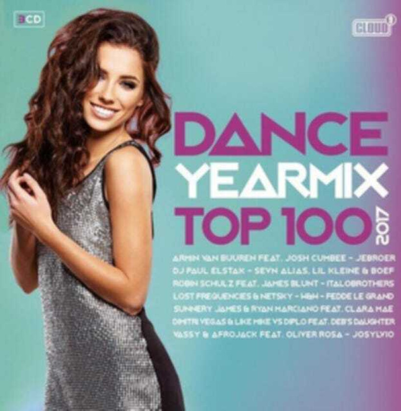 Diverse Artister, Diverse Electronica Dance Year Mix Top 100 2017 CD
