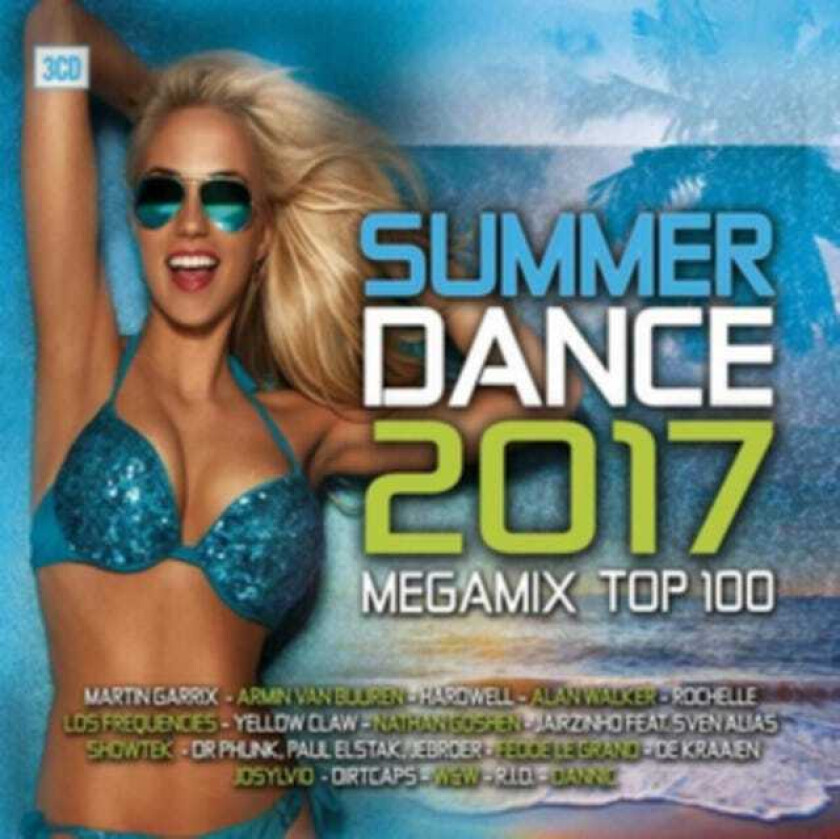 Diverse Artister, Diverse Electronica Summer Dance Megamix Top 100 CD