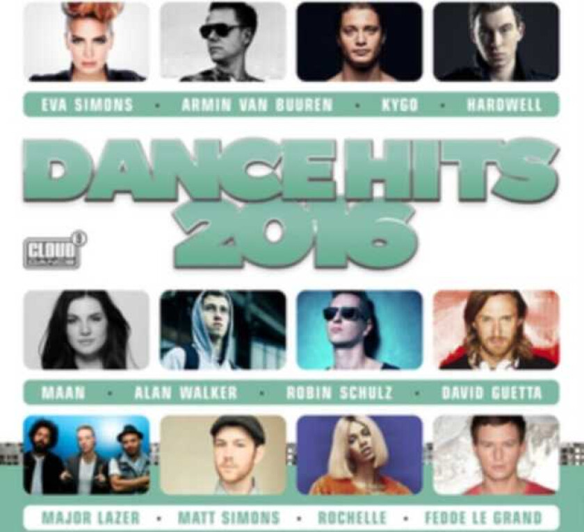 Diverse Artister, Diverse Electronica  Dance Hits 2016  CD