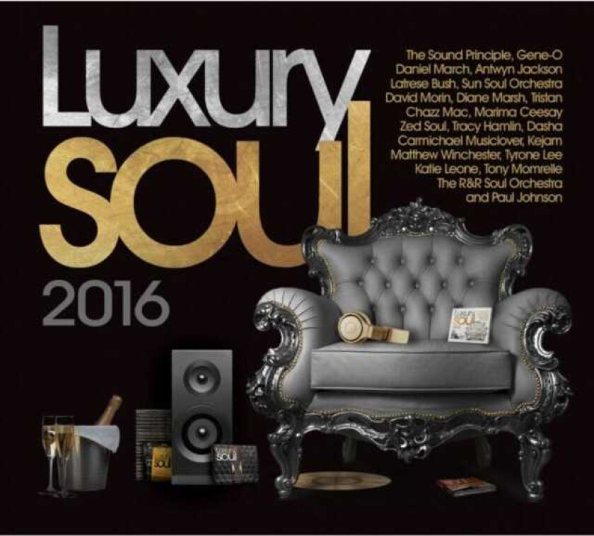 Diverse Artister, Diverse Electronica  Luxury Soul 2016  CD