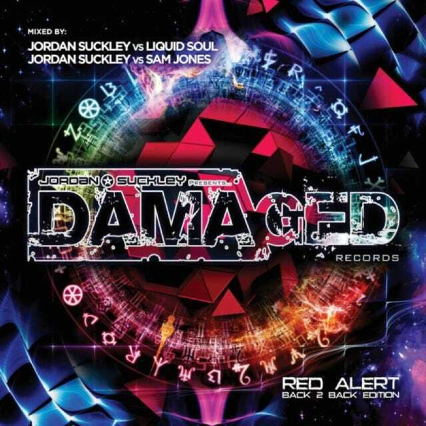 Diverse Artister, Diverse Electronica Damaged Red Alert Back 2 Back Edition CD