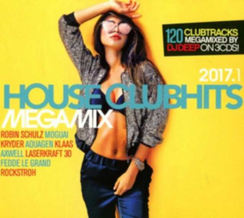 Diverse Artister, Diverse Electronica  House Clubhits Megamix 2017.1  CD