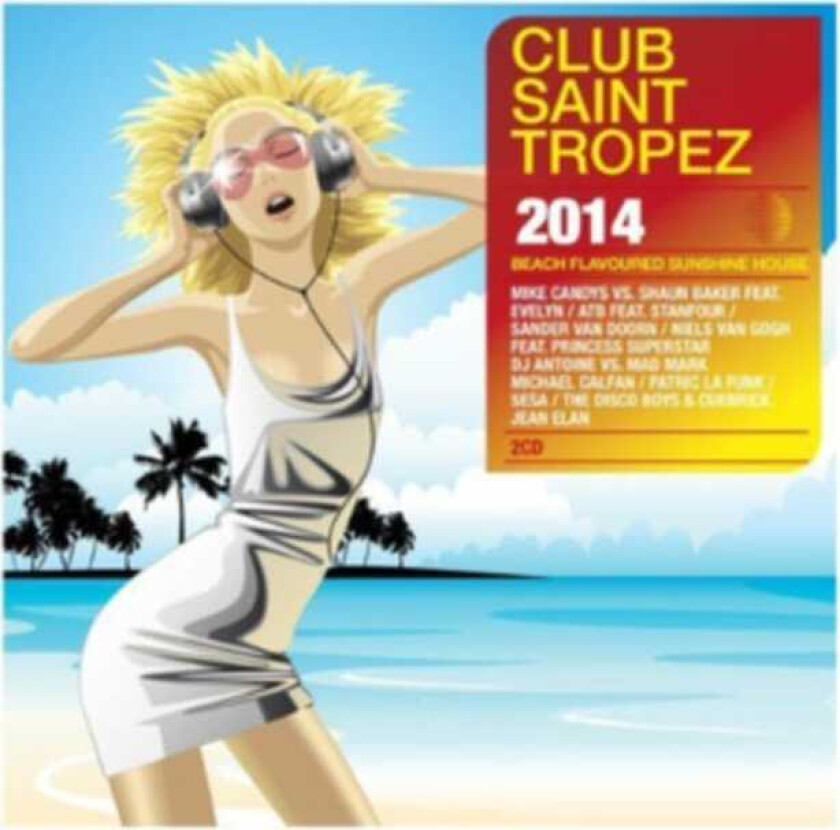 Diverse Artister, Diverse Electronica  Club Saint Tropez 2014  CD