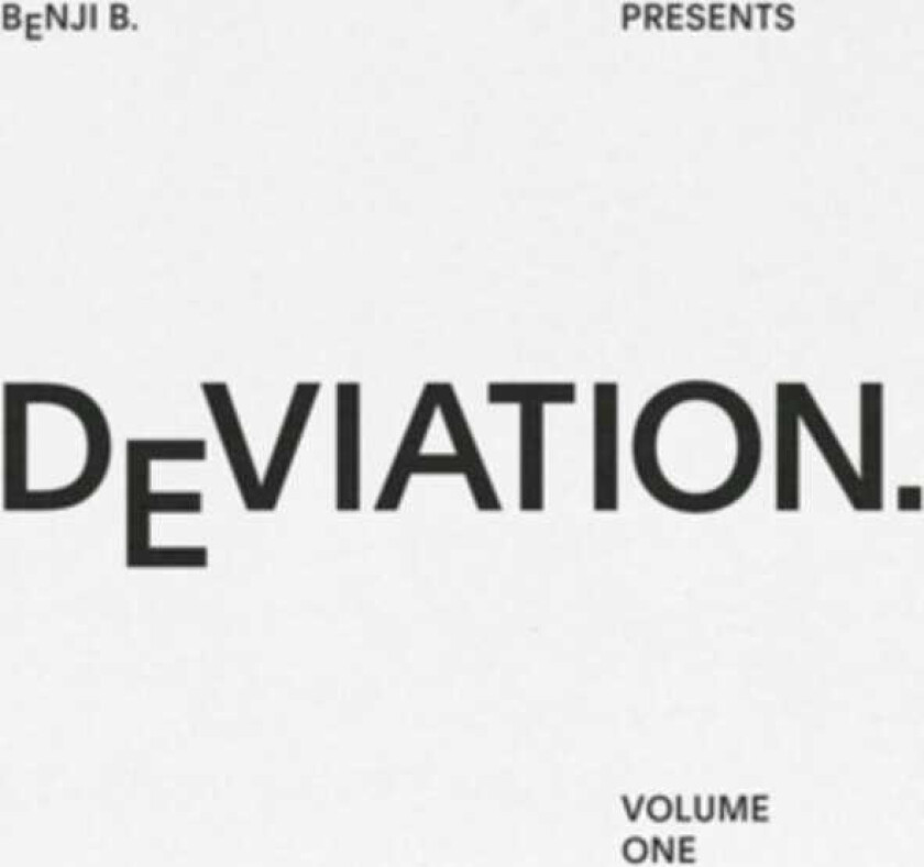 Diverse Artister, Diverse Electronica, Benji B  Benji B Presents: Deviation  CD