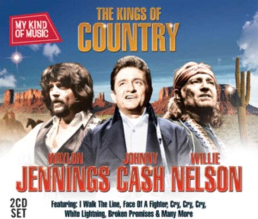 Waylon Jennings, Johnny Cash, Willie Nelson The Kings Of Country CD