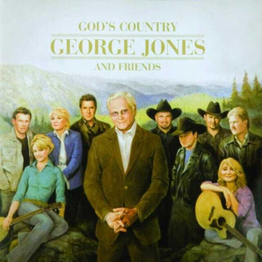 Diverse Artister, Diverse Country, George Jones God's Country CD