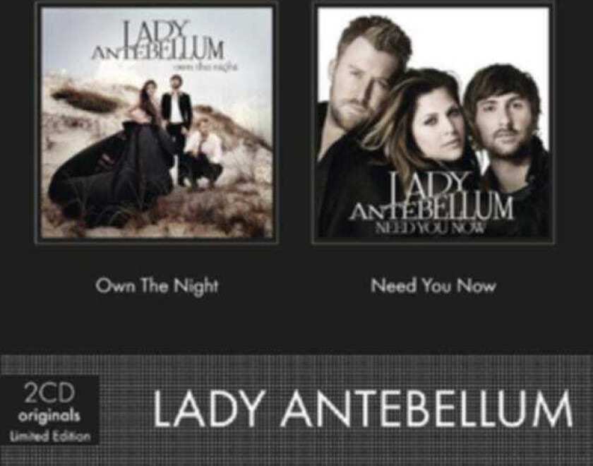 Lady A (Lady Antebellum) Need You Now/Own The Night CD