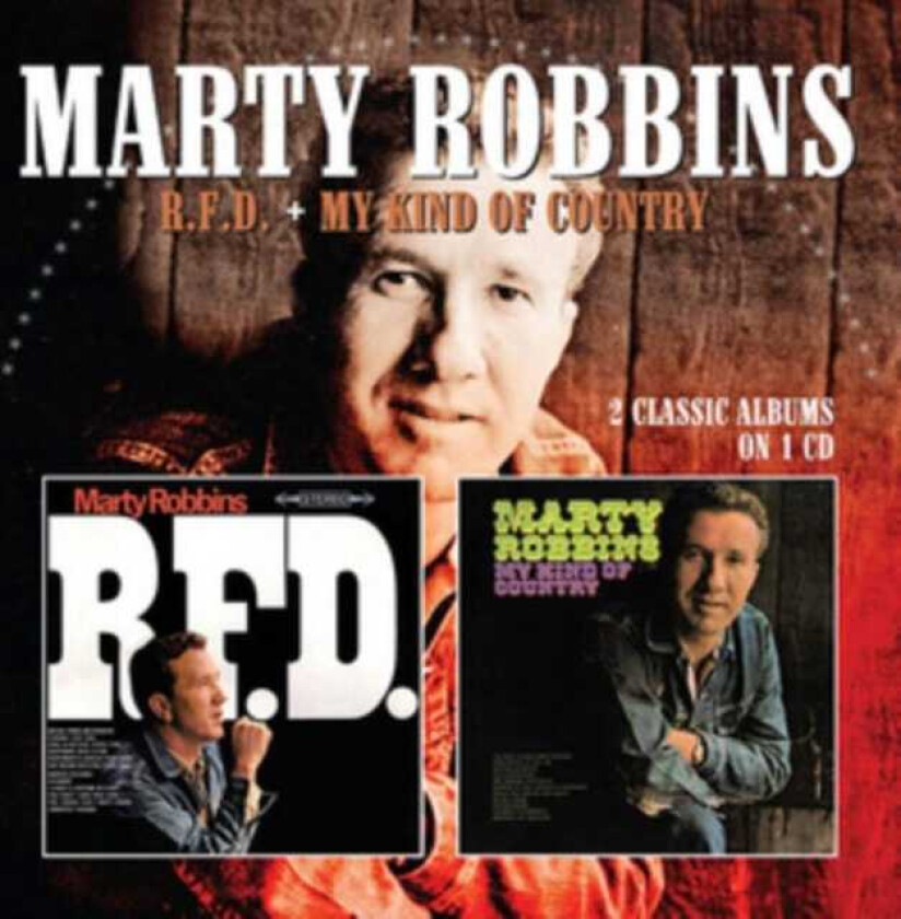 Marty Robbins  R.F.D./My Kind Of Country  CD