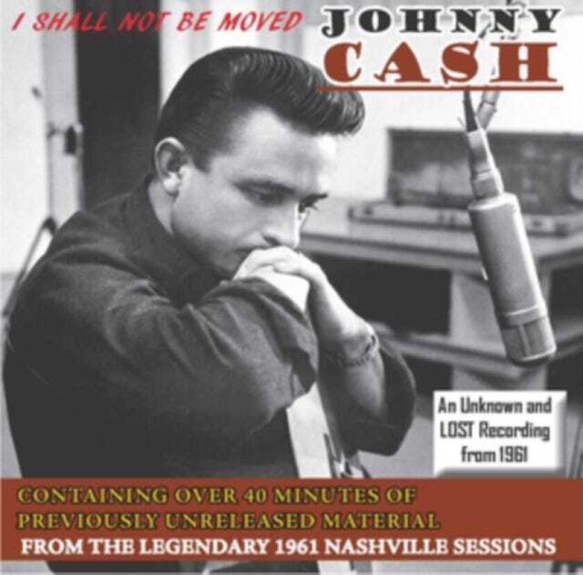 Johnny Cash  I Shall Not Be Moved  CD