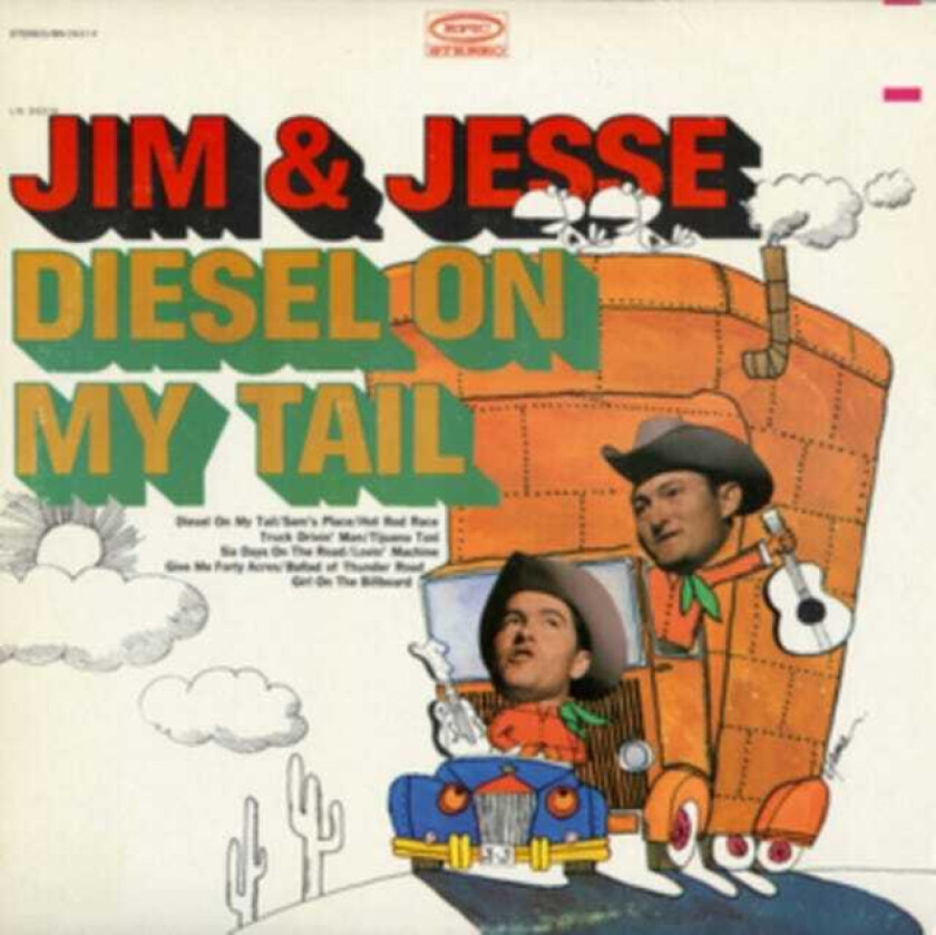 Jim & Jesse  Diesel On My Tail  CD