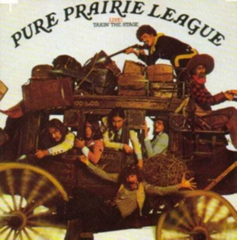 Pure Prairie League Live! Takin' The Stage CD