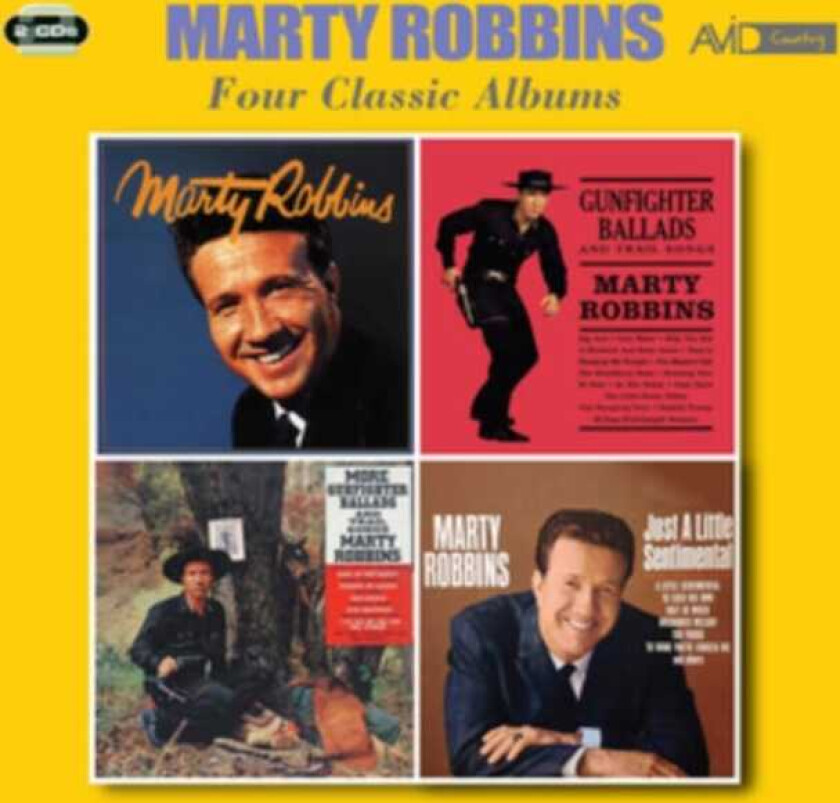 Marty Robbins Four Classic Albums CD