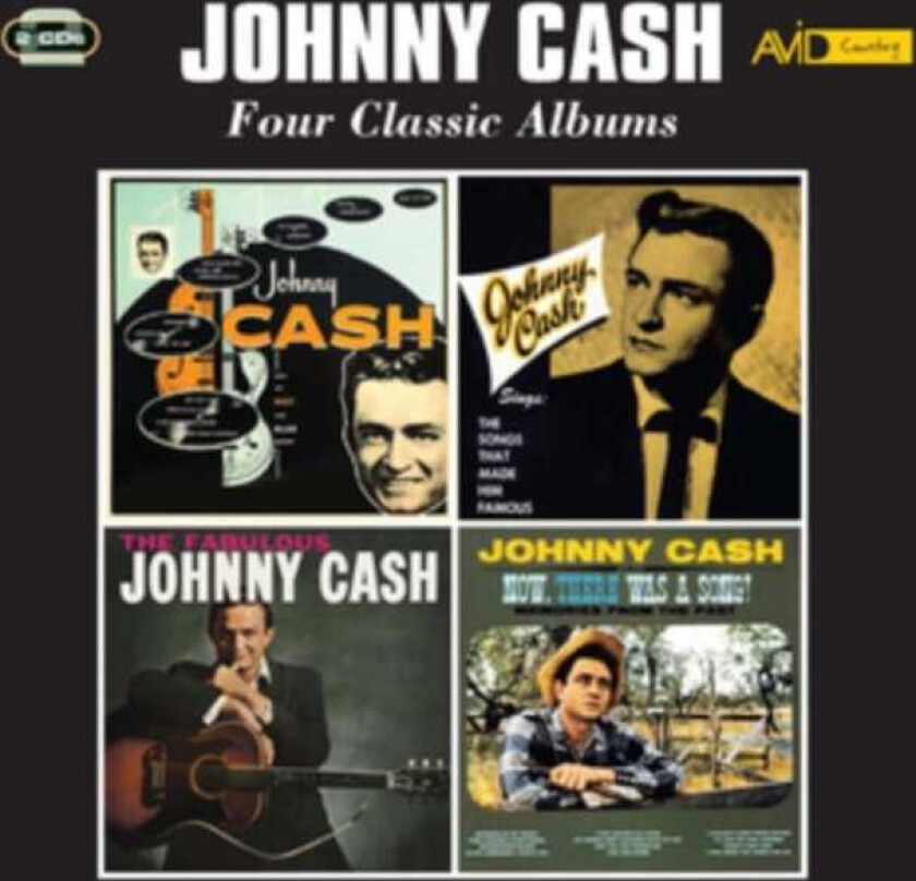 Johnny Cash  Four Classic Albums  CD