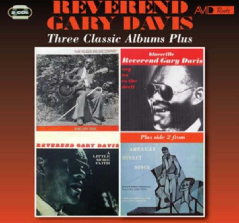 Reverend Gary Davis Three Classic Albums Plus CD