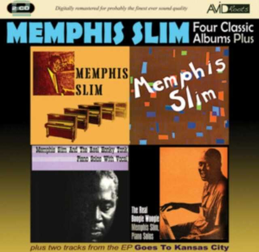 Memphis Slim Four Classic Albums Plus CD