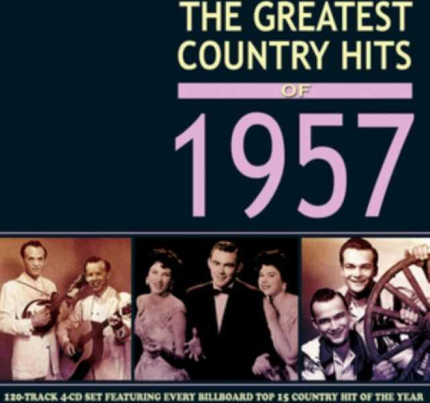 Diverse Artister, Diverse Country  The Greatest Country Hits Of 1957  CD