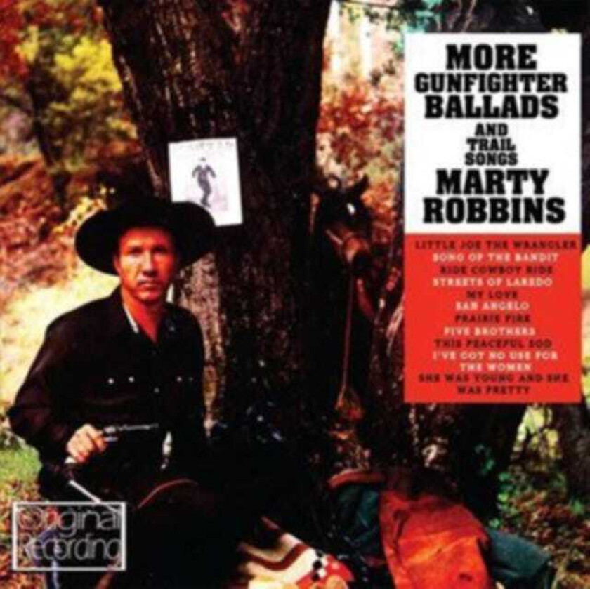 Marty Robbins More Gunfighter Ballads And Trail Songs CD