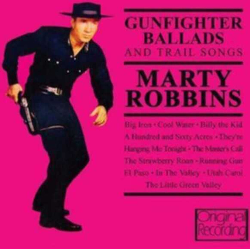 Marty Robbins  Gunfighter Ballads And Trail Songs  CD