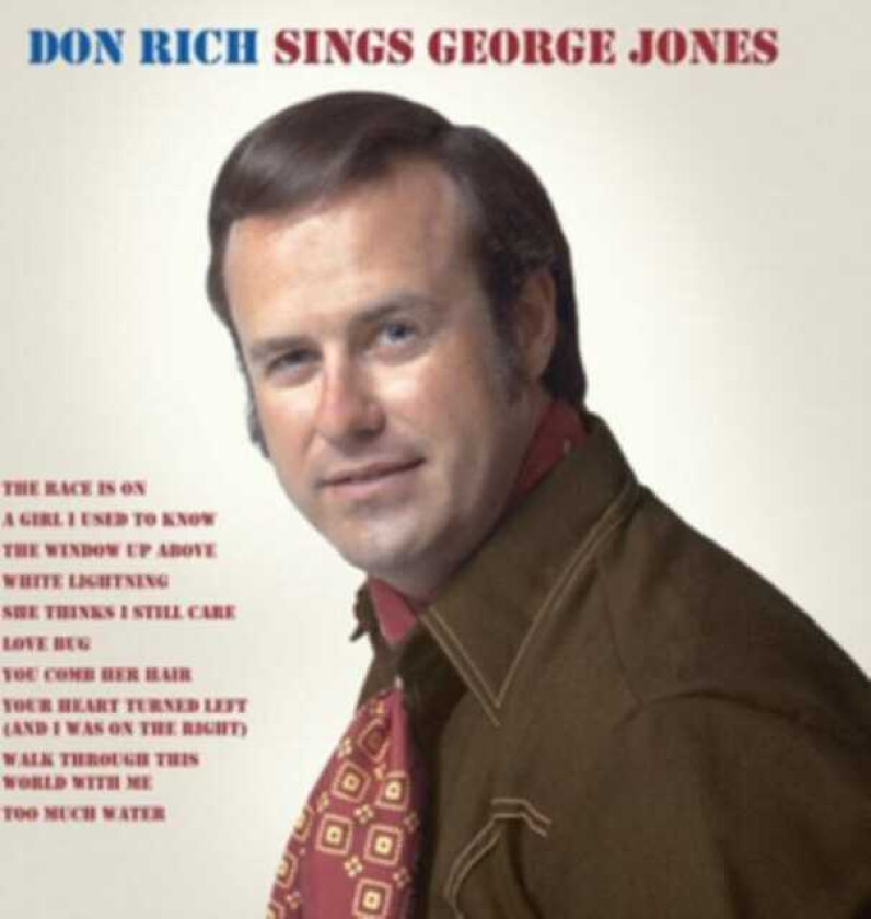 Don Rich  Dan Rich Sings George Jones  CD