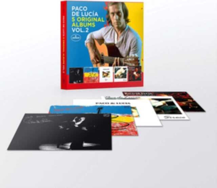 Paco De Lucia 5 Original Albums CD