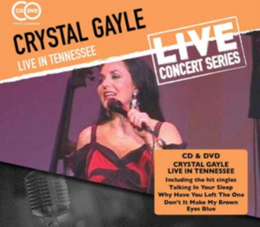 Crystal Gayle Live In Tennessee CD