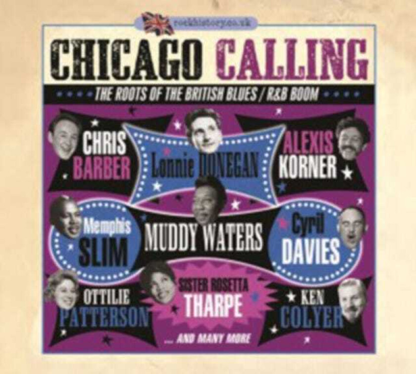 Diverse Artister, Diverse Blues  Chicago Calling  CD