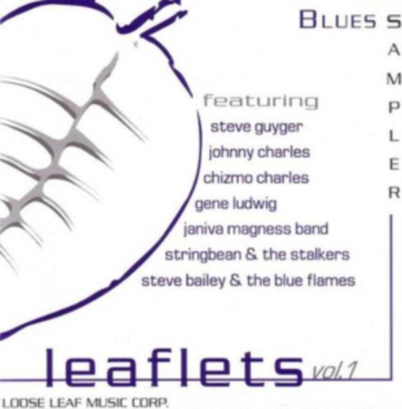 Diverse Artister, Diverse Blues  Blues Leaf Sampler  CD