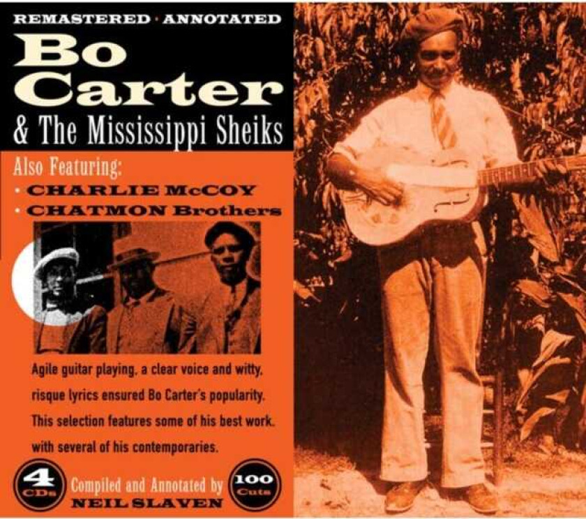 Bo Carter, Mississippi Sheiks Bo Carter & The Mississippi Skeiks CD