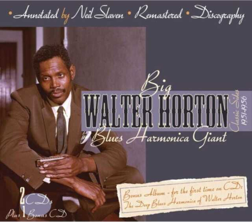 Big Walter "Shaky" Horton Blues Harmonica Giant CD