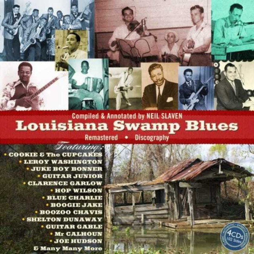 Diverse Artister, Diverse Blues  Louisiana Swamp Blues  CD