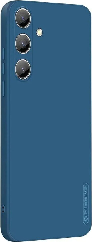 Samsung Galaxy S24+ (Plus) Pinwuyo Silikon Deksel - Blå
