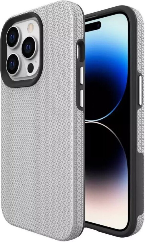 iPhone 15 Pro Plast Håndverker Deksel - Sølv