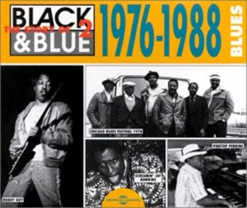 Diverse Artister, Diverse Blues Story Of Black & Blue CD