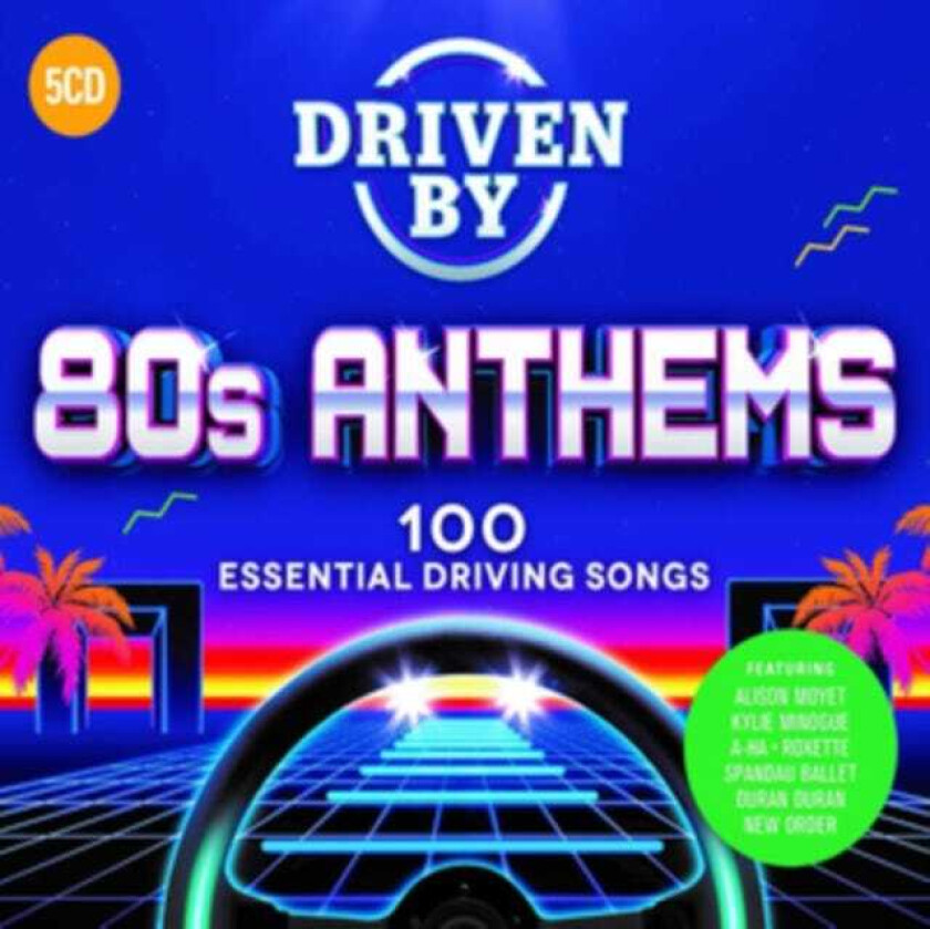 Diverse Artister  Driven By 80s Anthems  CD