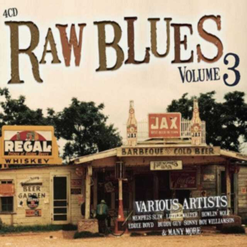 Diverse Artister, Diverse Blues Raw Blues CD