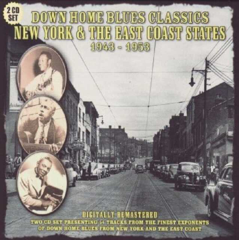 Diverse Artister, Diverse Blues  Down Home Blues Classics  New York And East Coast  CD